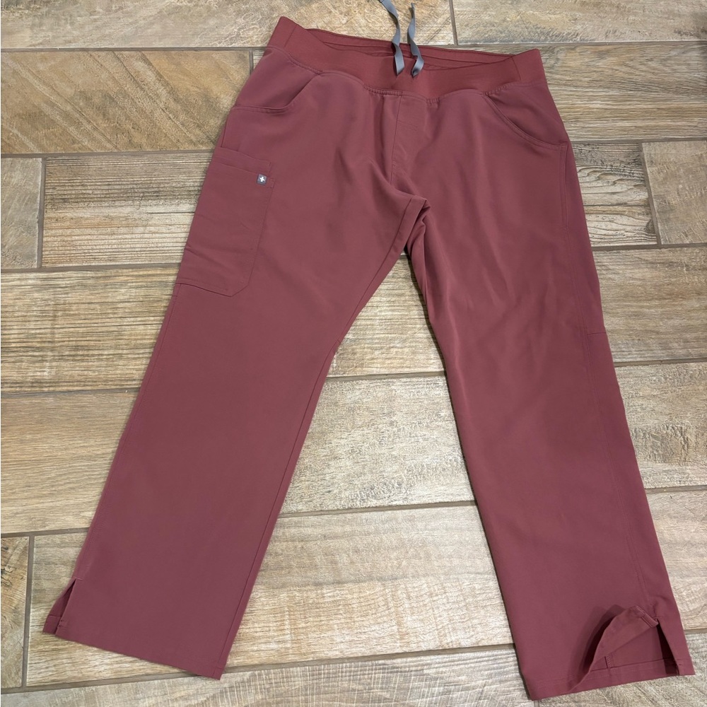 Figs mauve Cargo Pants large petite